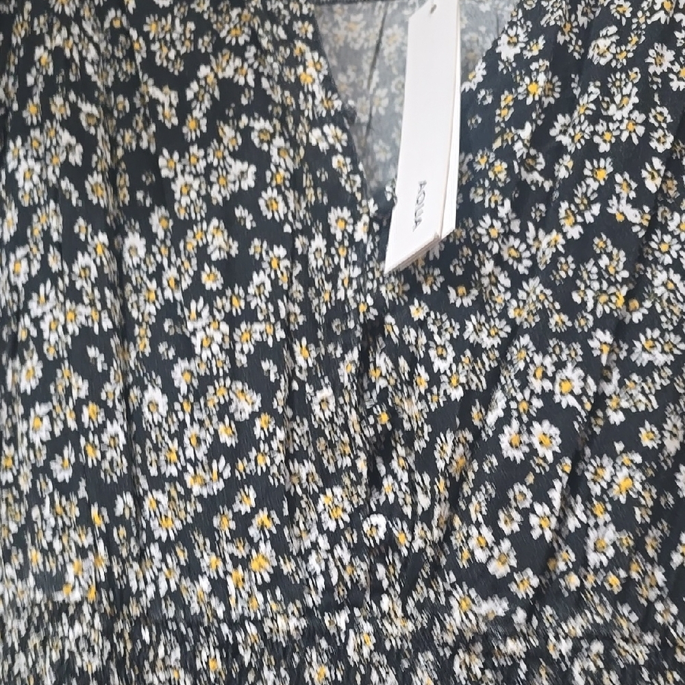 Floral Black Dress - Picture 6 of 8